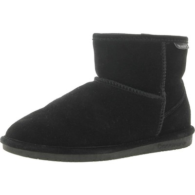 

Женские демисезонные замшевые дубленки Bearpaw, черные, 9,5, средний (B,M) BHFO 4136, Black ii