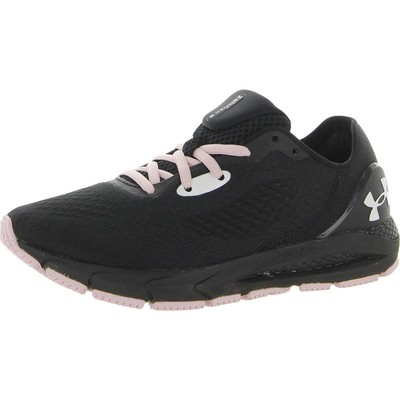 

Under Armour Womens HOVR Sonic 5 Black Gym Smart Shoes 6 Medium (B, M) BHFO 9118, Black/light pink