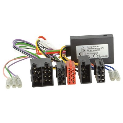 maxxcount Adaptateur télécommande au volant pour Mercedes Actros/Arocs ISO +12V