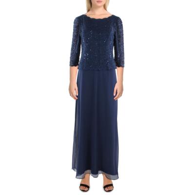 

Женское платье Alex Evenings с блестками для матери невесты BHFO 4935