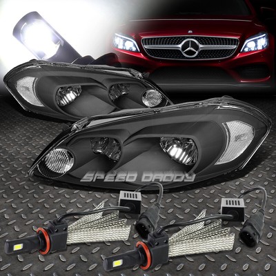 ЧЕРНЫЙ КОРПУС + УГЛОВАЯ ФАРА + БЕЛАЯ СВЕТОДИОДНАЯ СИСТЕМА 6000K ДЛЯ 06-16 MONTE CARLO