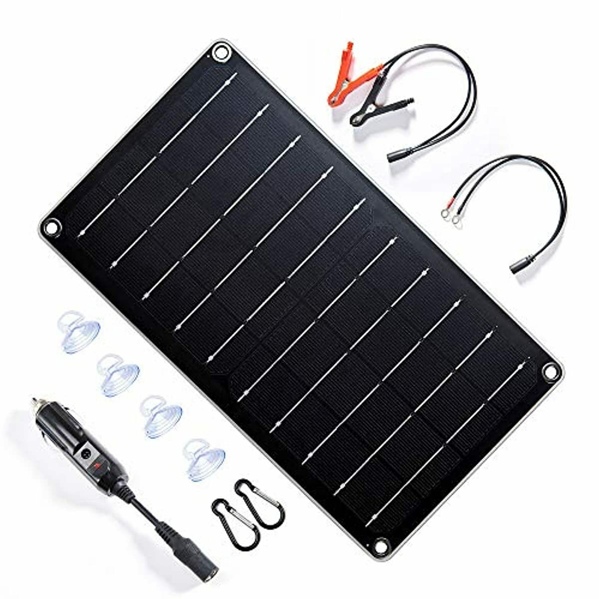 Solar Automotive Charger for Car Battery Vehicle 12 Volt Small Trickle Truck SUV