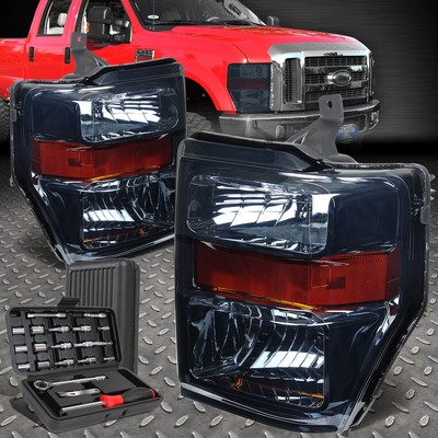 ДЛЯ 08-10 FORD SUPER DUTY F250-550 С ДЫМЧАТЫМ КОРПУСОМ, БОКОВАЯ ФАРА ЯНТАРНОГО ЦВЕТА + НАБОР ИНСТРУМЕНТОВ