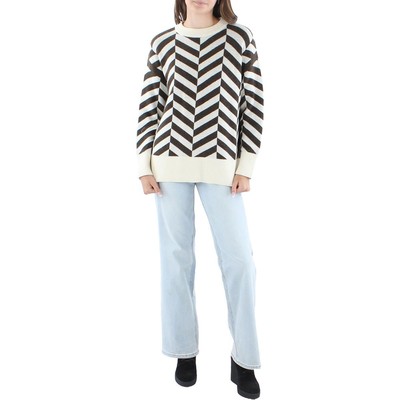 

Женский трикотажный свитер с ребристой отделкой и круглым вырезом Barbour Lorelie BHFO 3967, Cream