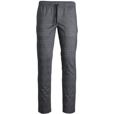 

Мужские серые модные брюки с кулиской по низу Jack - Jones  BHFO 7005, Dark grey, 12201310