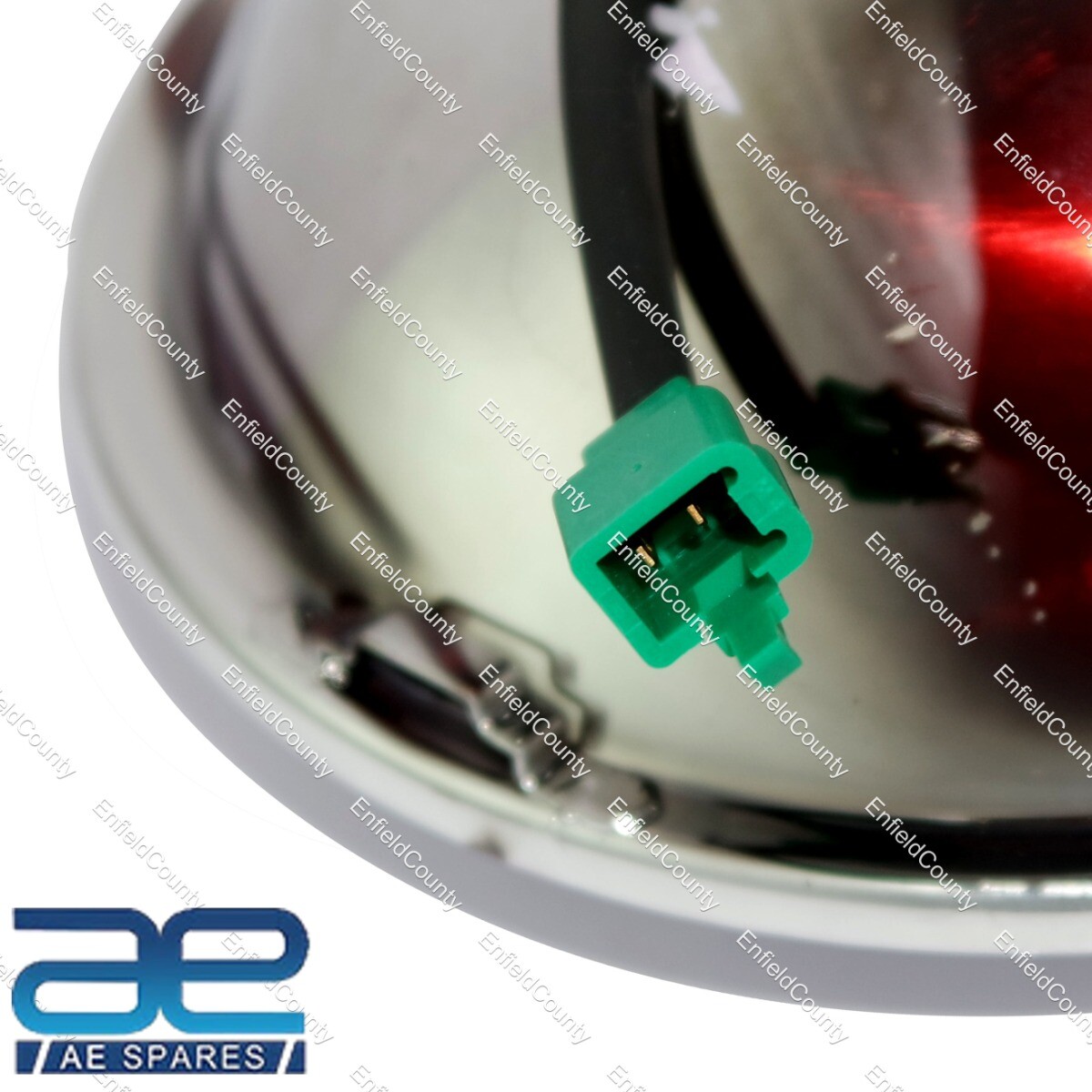 7" Headlight Beam With Parking Bulb Holder Lucas For Norton BSA Royal Enfield Ariel Triumph