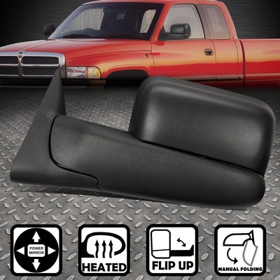 Для Dodge Ram 94-97 Левая боковая регулировка с электроприводом + Обогрев + Откидное зеркало заднего вида