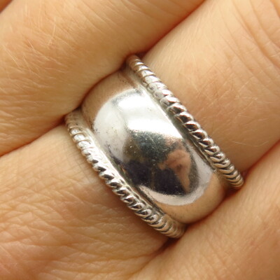 Life　TORSADE RING　#18　silver 925 Braided Silver Ring - TBJOUX Sterling Silver