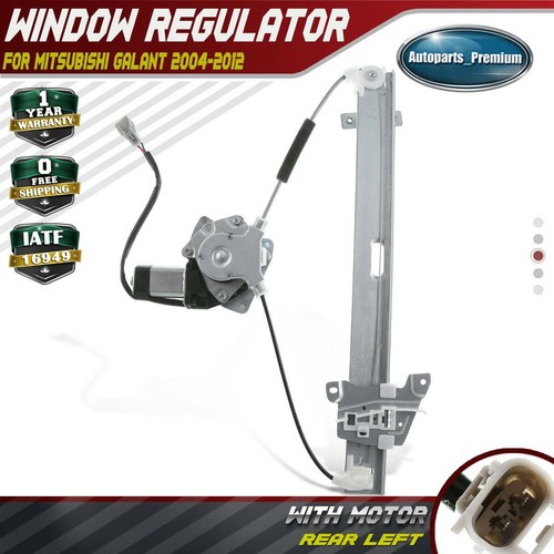 Power Window Regulator w/ Motor for Mitsubishi Galant 20042012 Rear
