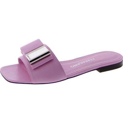 Женские босоножки-слипоны на плоской подошве из искусственной кожи Lyana от Ferragamo, BHFO 8290