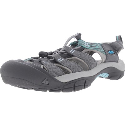 

Женские сандалии Keen Newport H2, серые, для водного спорта, обувь 8,5, средний (B,M) BHFO 6619, Grey/grey/turquiouse, Newport H2