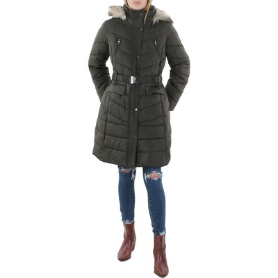 

Женское теплое повседневное пуховое пальто миди Vince Camuto BHFO 5837, Loden, V29708X