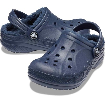 Crocs Kids’ Slippers - Baya Lined Clogs, House Shoes, Kids' Shoes