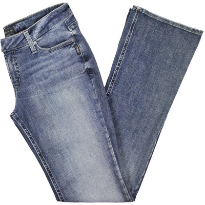 Silver Jeans Co. Женские джинсы Tuesday Blue Denim зауженного кроя 29 BHFO 4674