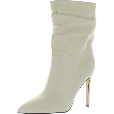 Nine West Womens JENN Ivory Mid-Calf Boots Boots 9.5 Medium (B,M) BHFO 6692