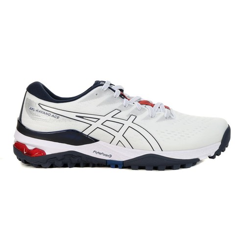 ASICS ゴルフシューズ ホワイト/オレンジ　26cm ASICS ゴルフシューズ ホワイト/オレンジ 26cm