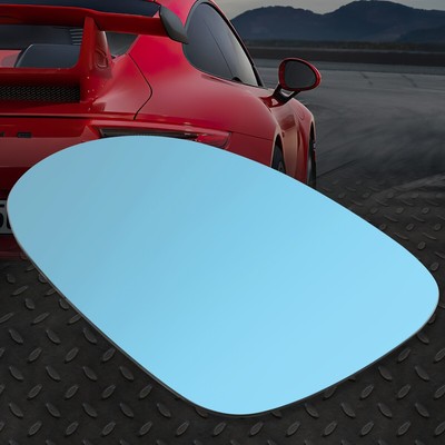 ДЛЯ 05-14 JETTA PASSAT GOLF GTI ЛЕВОЕ ЗЕРКАЛЬНОЕ СТЕКЛО С ПОДОГРЕВОМ СИНЯЯ ЛИНЗА 5M0857521D