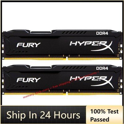HyperX FURY DDR4 8GB 2666 MHz PC4-21300 Desktop RAM Memory DIMM 288PINS 2x 8GB