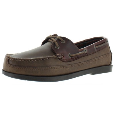 

Мужские коричневые кожаные мокасины Life Outdoors кроссовки 14 Medium (D) BHFO 2928, Коричневый