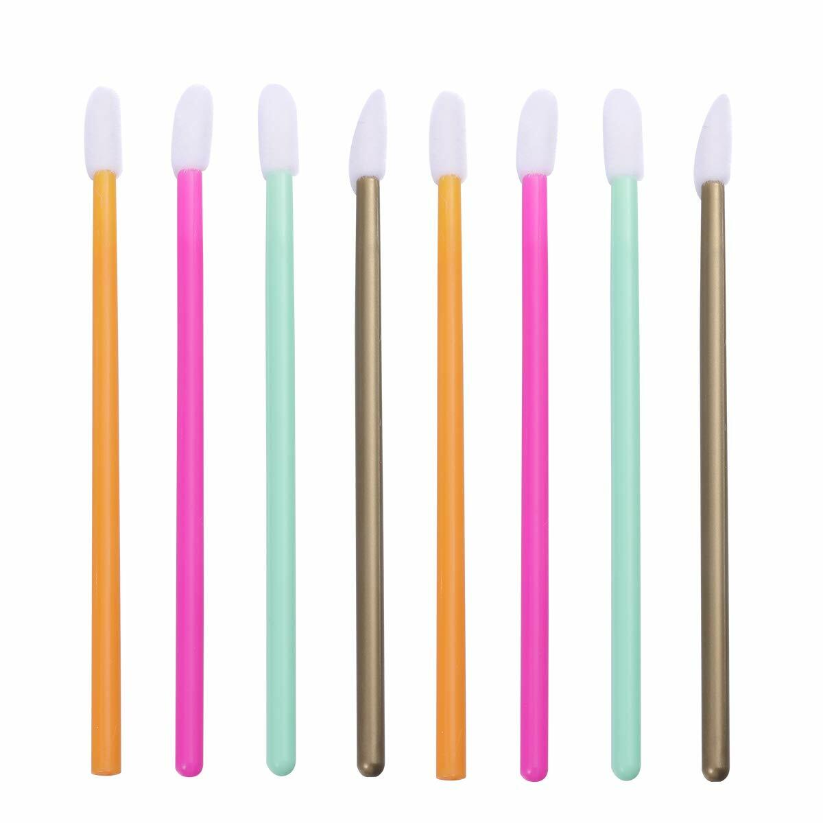 Lip Gloss Wands Brush Disposable Lip Wand Lipstick Applicator 8Colours