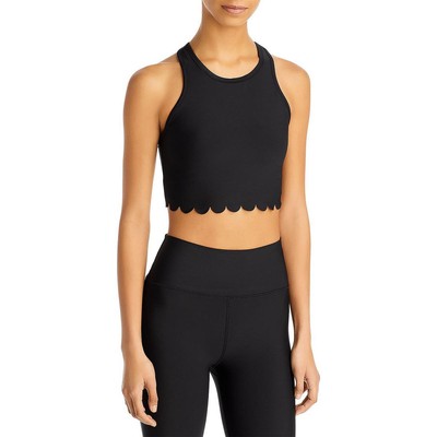Спортивный бюстгальтер Aqua Womens Black для занятий йогой и фитнесом Athletic XS BHFO 1505