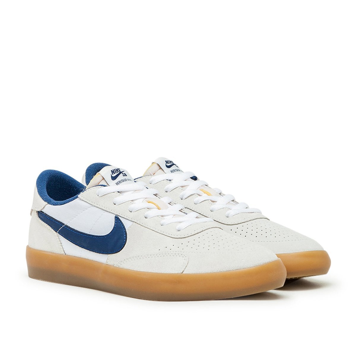 Nike SB Heritage Vulc Summit White Navy Gum CD5010-102 sz 13 Mens Skate Shoes