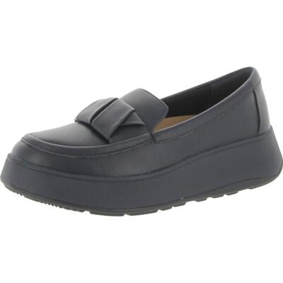 Женские мокасины без застежки на плоской подошве Fitflop из кожи F-Mode, BHFO 8426