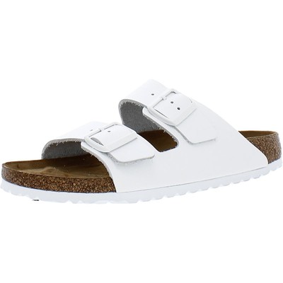 Женские белые шлепанцы Birkenstock Arizona BS 41 (средний B,M) BHFO 7521