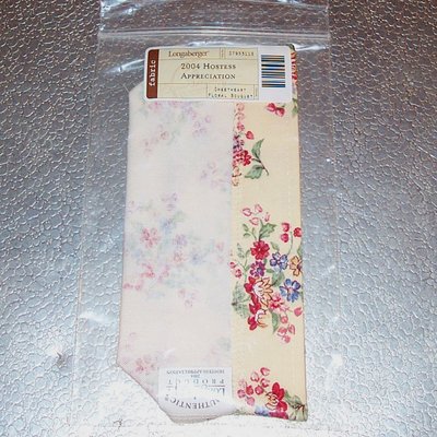 Longaberger Sweetheart Floral Bouquet HOSTESS APPRECIATION Liner ~ Ships FREE!