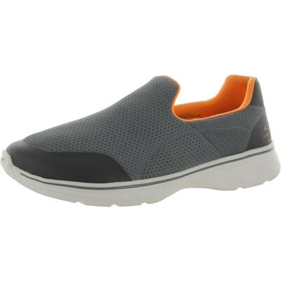 

Мужские прогулочные кроссовки Skechers Go Walk 4 — Incredible Grey 10 Medium (D) BHFO 3286, Charcoal/orange