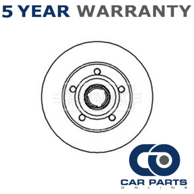 1x Brake Disc Rear CPO Fits Audi A4 1994-2001 8D0615601B