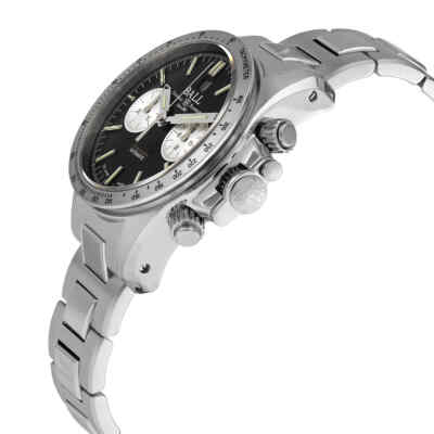 Pre-owned Ball Engineer Hydrocarbon Racer Chronograph Automatic Black Dial Men's Watch