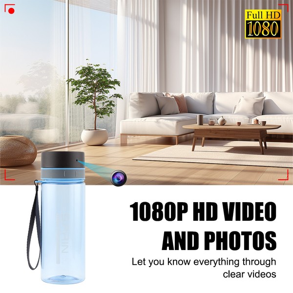 1080P WiFi Hidden Sport Water Bottle Camera Security Video Recorder Cup HD Cam~ - Image 16
