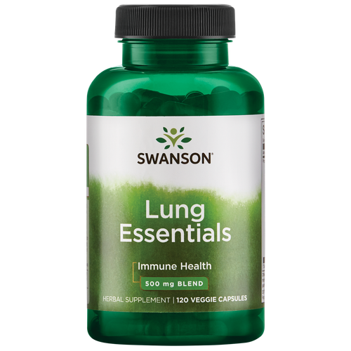 Swanson Lung Essentials 500 мг 120 растительных капсул