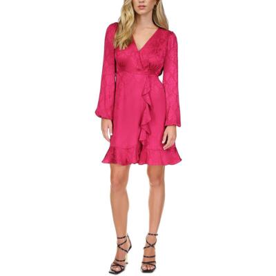 MICHAEL Michael Kors Женское жаккардовое мини-платье со змеиным принтом Petites BHFO 7998
