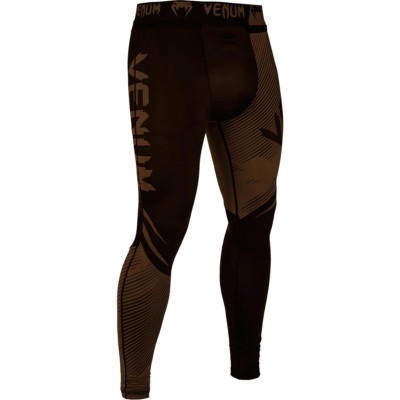 Venum No-Gi 2.0 MMA Compression Spats - Black/Brown