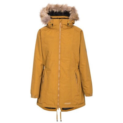 Womens Trespass Celebrity Ladies Waterproof Padded Parka Fishtail Coat
