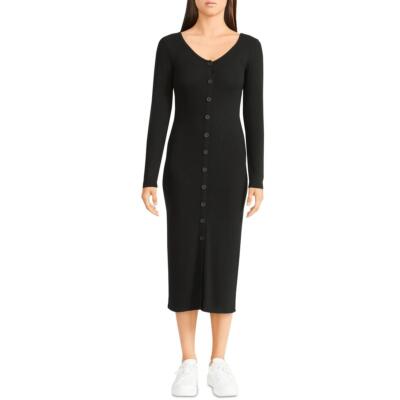 Женское платье миди Trish с пуговицами до середины икры BB Dakota by Steve Madden BHFO 6297