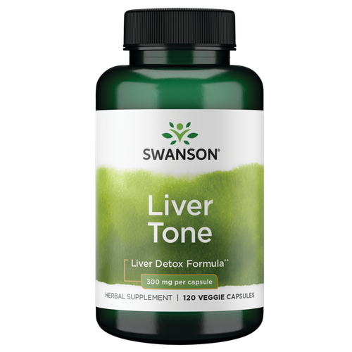 Swanson Liver Tone Liver Detox Formula 300 мг 120 растительных капсул