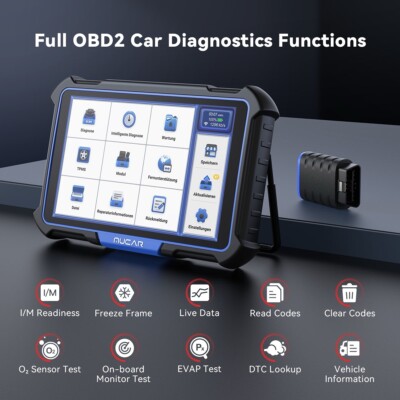 MUCAR VO8 Car Professional Diagnostic Tool Full System Scanner Active Test 