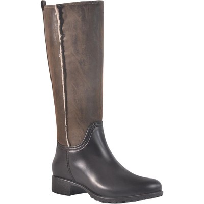 Dav Womens Cheyenne Tall Высокие сапоги до колена из искусственной кожи на блочном каблуке BHFO 4412