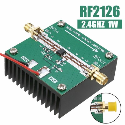 RF2126 400M-2700MHZ RF Power Amplifier 2.4GHZ 1W FOR WIFI Bluetooth Amplifier
