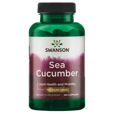 Swanson Dietary Supplements Sea Cucumber 500 mg Capsule 100ct