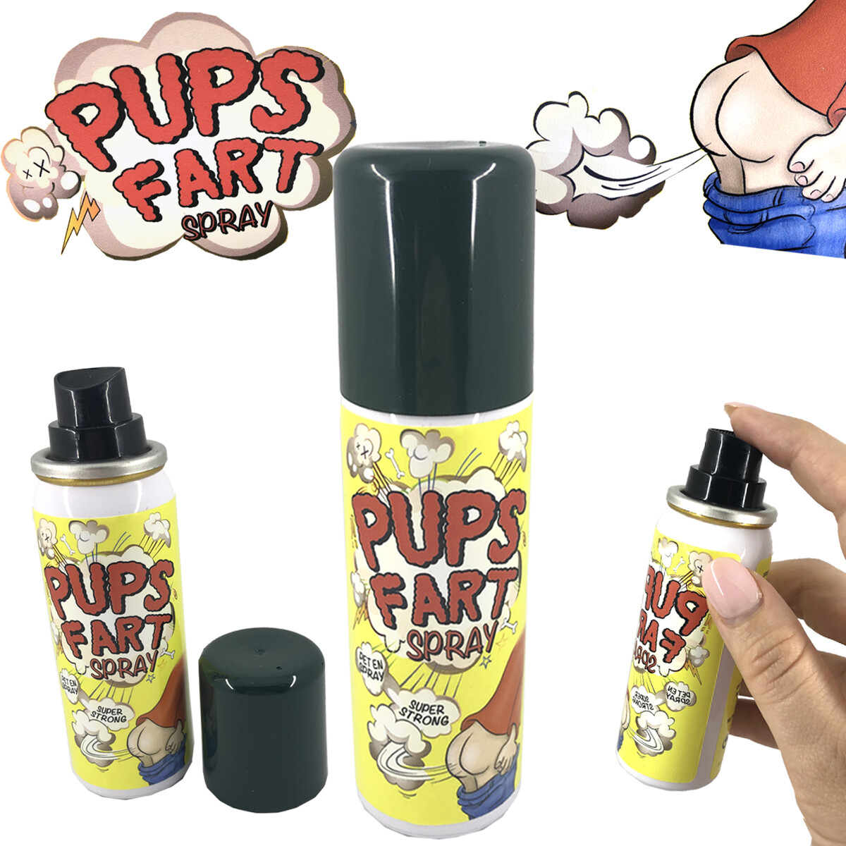 Pupsspray Furzspray Stinkbombe Furz Stinkspray Gag Scherzartikel | eBay