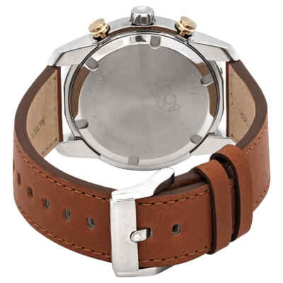 Pre-owned Movado Bold Verso Chronograph Quartz Gold Dial Men's Watch 3600908