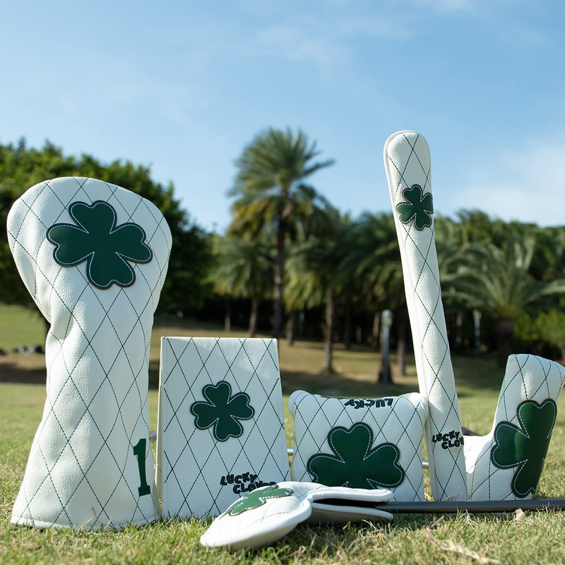 Golf Headcovers Golf Driver Fairway Hybrid Head Cover Golf Blade Mallet Putter C
