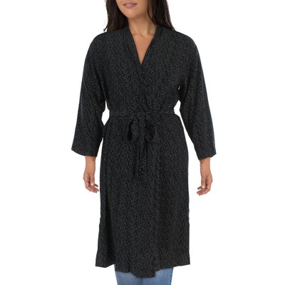 

Женская куртка из тенселя цвета слоновой кости Eileen Fisher, верхняя одежда плюс  BHFO 1220, Черный, F8TRZJ4845X