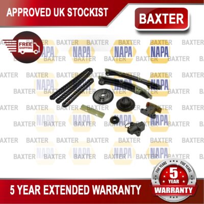 Fits Nissan Qashqai 2007-2013 1.8 2.0 + Other Models Baxter Timing Chain Kit