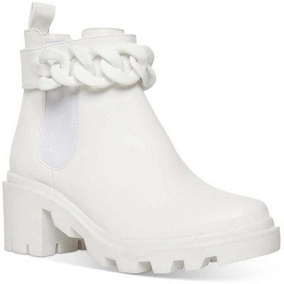 

Женские ботильоны Steve Madden Amulet White 8 Medium (B,M) BHFO 8074, Белый