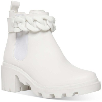 Женские ботильоны Steve Madden Amulet White 8 Medium (B,M) BHFO 8074